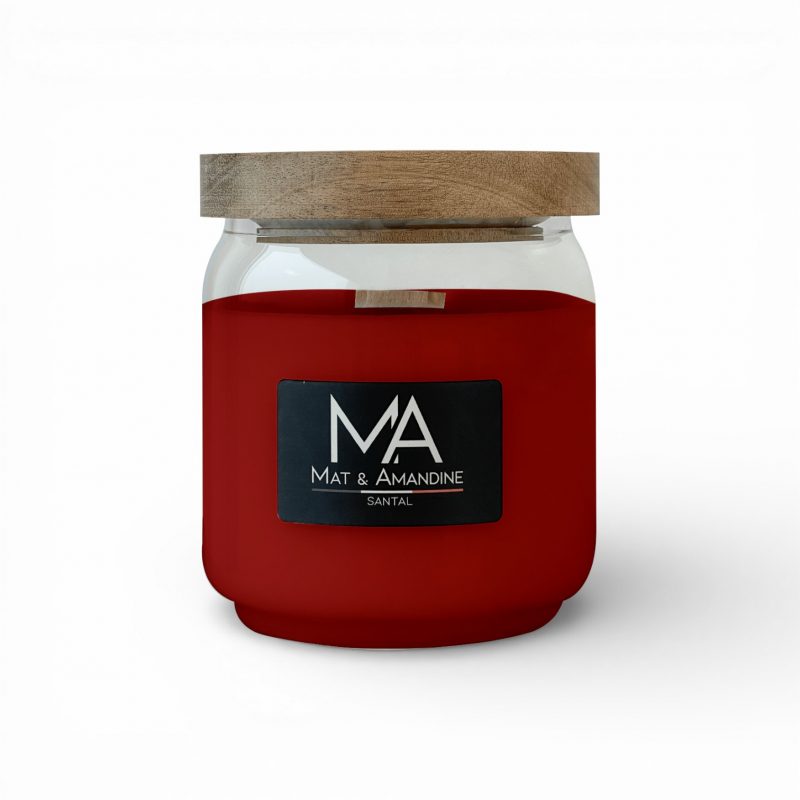 SANTAL - Bougie parfumée